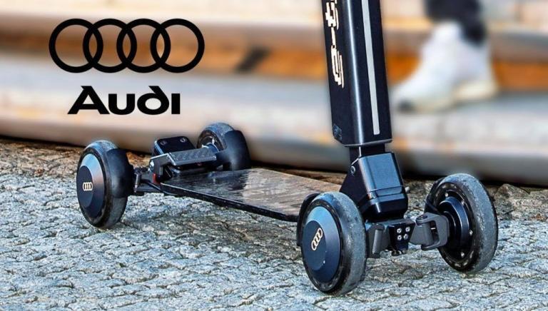 Audi’den Elektrikli Scooter: Audi E-Tron Scooter