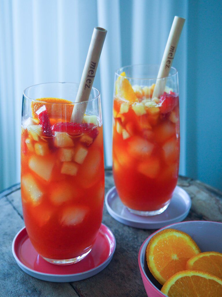 Buzlu Çay Tarifleri 1 Melez Sangria Resmi