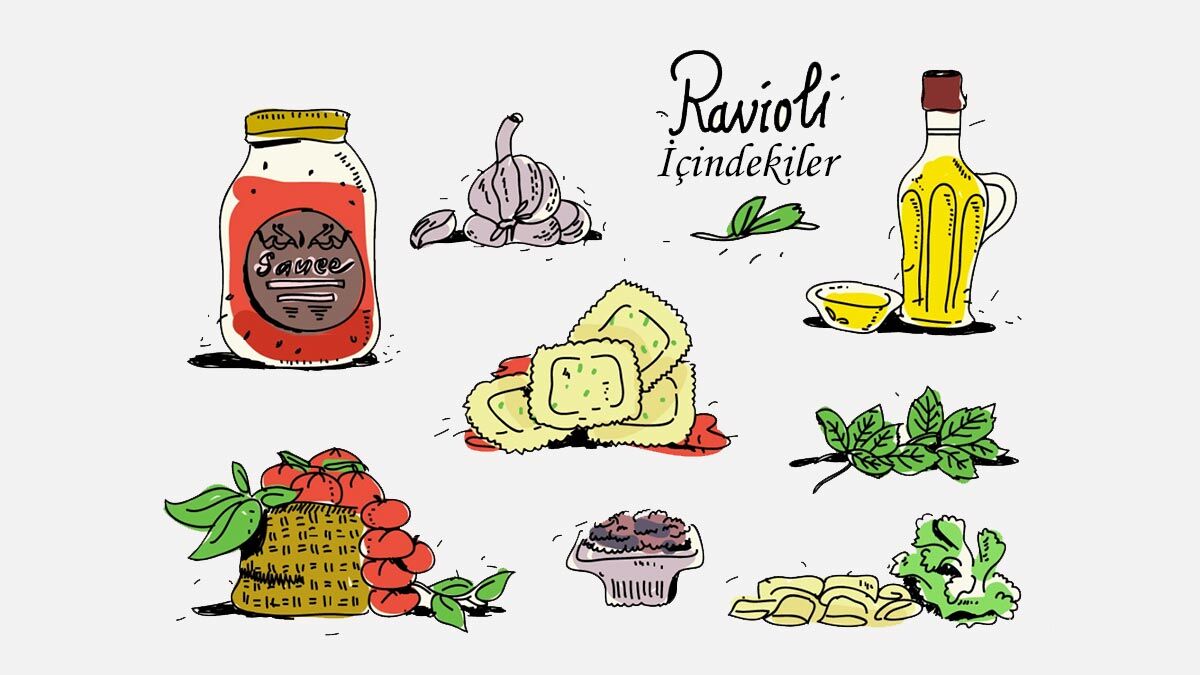 İtalyan Mutfağından 3 Lezzetli Tarif 2 Ravioli Tarifi İçin Malzemeler